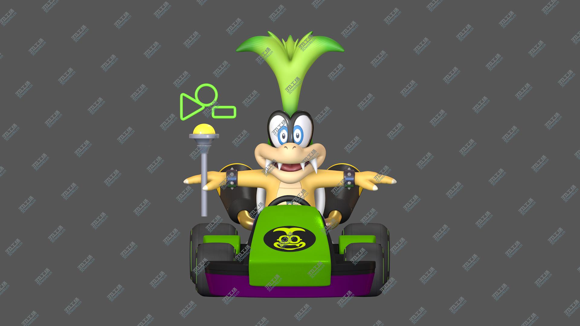 images/goods_img/2021040234/3D model Iggy Standart Kart Mario Kart Assets/1.jpg